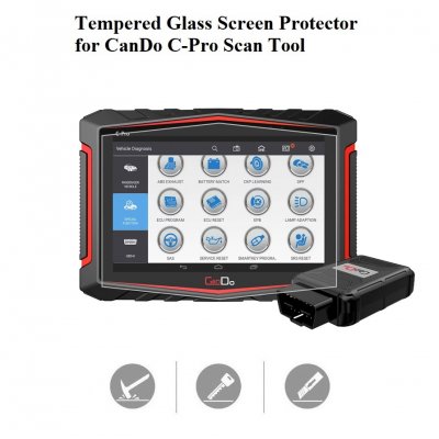 Tempered Glass Screen Protector for CanDo C-Pro Scanner